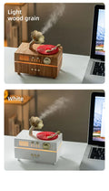 Retro Phonograph Aroma Diffuser USB Humidifier 160ml