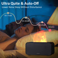 Mini Flame Aroma Diffuser & Humidifier – Automatic with LED Light for Home