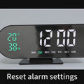 7-Color LED Alarm Clock - video